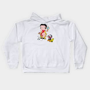 Betty Boop baru 3 Kids Hoodie